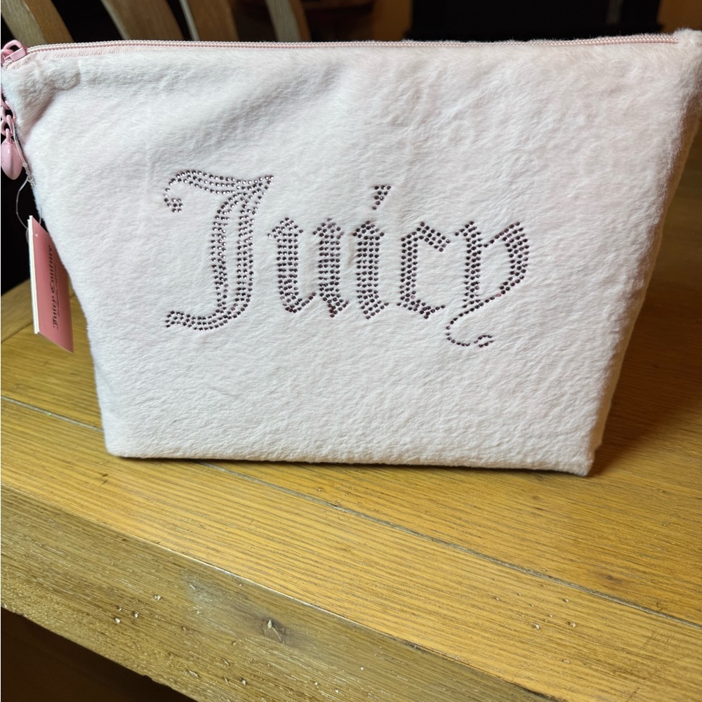 Juicy Couture Pink Cosmetic Bag
